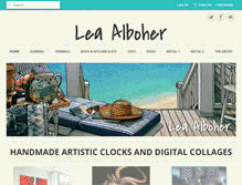 Tablet Screenshot of leaalboher.com